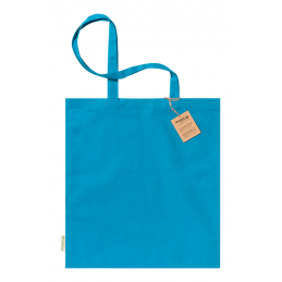 Klimbou, geantă de cumpărături din bumbac, albastru deschis - AP722213-06V