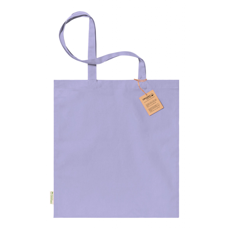 Klimbou, geantă de cumpărături din bumbac, mov - AP722213-13
