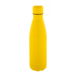 Refill, sticlă din oțel inoxidabil reciclat 790 ml, galben - AP808117-02