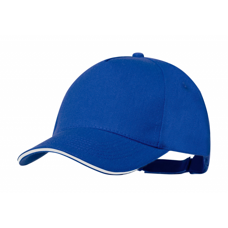 Sandrok, șapcă baseball, material reciclat RPET, albastru - AP733935-06