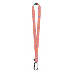 Subyard XL Safe RPET, lanyard cu sublimare, negru - AP716701-10