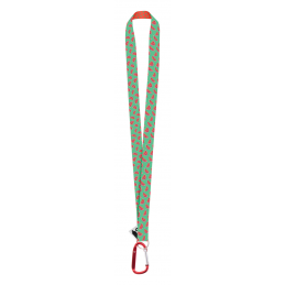 Subyard XL RPET, lanyard cu sublimare, roșu - AP716700-05