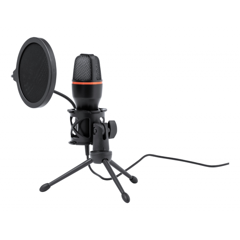 Densha, microfon streamer, negru - AP733976-10