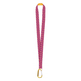 Subyard XL, lanyard cu sublimare, galben - AP716698-02