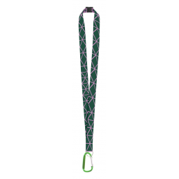 Subyard XL Safe, lanyard cu sublimare, verde - AP716699-07