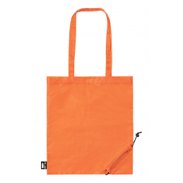 Berber, sacoșă de cumpărături, pliabilă, RPET, portocaliu - AP809528-03