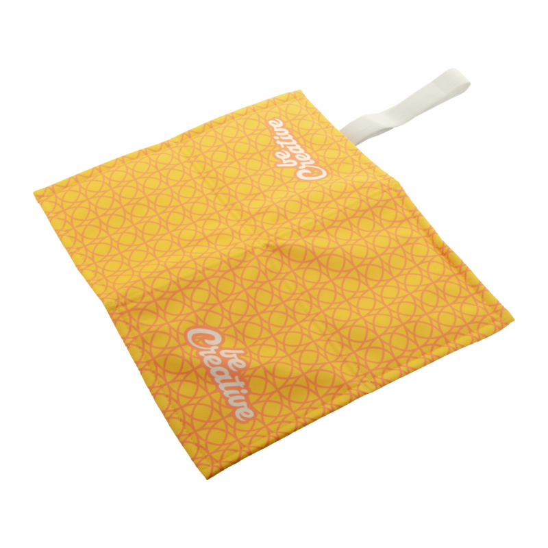 Fanseat Fold, pernă RPET, personalizată, alb - AP716620-01 Fanseat Fold, pernă RPET, personalizată, alb - AP716620-01