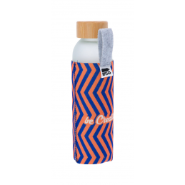 CarryFelt Glass, Sticlă din aluminiu reciclat cu capac de transport, 650 ml, alb - AP716726-01