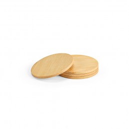 Christo Coasters Bamboo , ACT002-160 - Natural