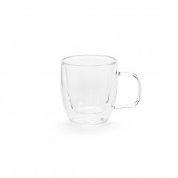 Elbe 75 Mug Borosilicate Glass 65ml , AMG014-110 - Transparent