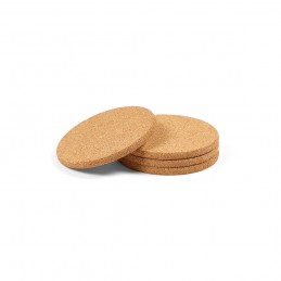 Modigliani Coasters Cork , ACT001-160 - Natural