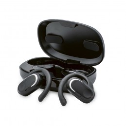 Aerotunes Earbuds Recycled ABS 750 mAh , AER002-103 - Black