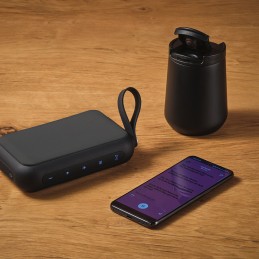 Hawking Speaker Recycled ABS 4 000 mAh , ASP016-103 - Black