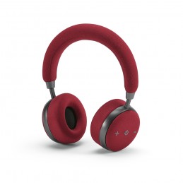 Bell Headphones Recycled ABS 500 mAh , AHD009-115 - Burgundy