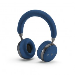 Bell Headphones Recycled ABS 500 mAh , AHD009-114 - Royal blue