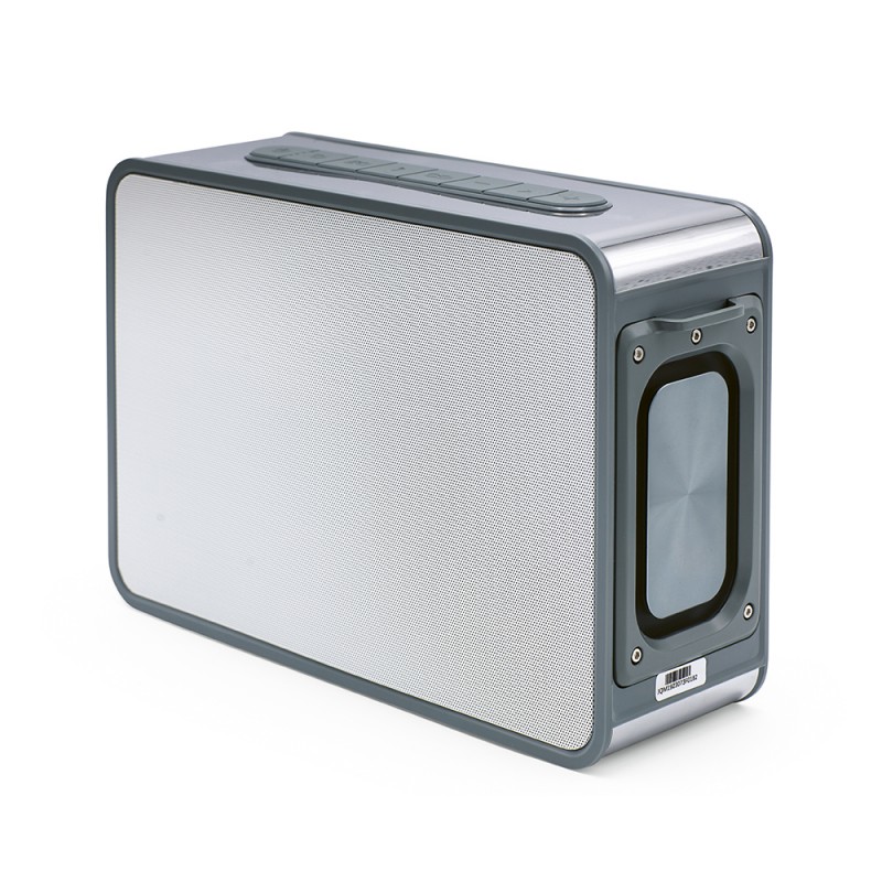 Jouncer Speaker Recycled ABS 15000 mAh , ASP012-107 - Silver Jouncer Speaker Recycled ABS 15000 mAh , ASP012-107 - Silver