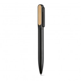 Plato Pen Recycled Aluminum Blue ink, APN013-103 - Black