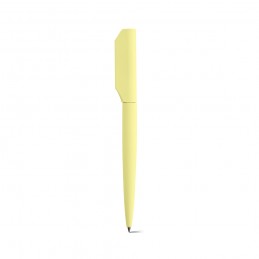 Rabelais Pen Recycled Aluminum Black Ink, APN010-158 - Pastel yellow