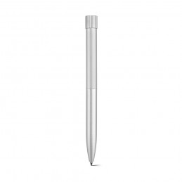 Borges Pen Recycled Aluminum Black Ink, APN009-107 - Silver
