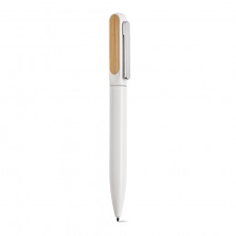 Plato Pen Recycled Aluminum Blue ink, APN013-106 - White