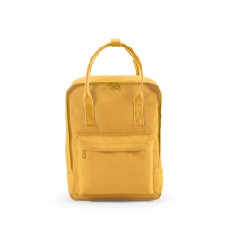 Stockholm Backpack 18L Recycled Cotton 450 gsm , ABK022-118 - Dark yellow