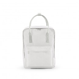 Stockholm Backpack 18L Recycled Cotton 450 gsm , ABK022-106 - White