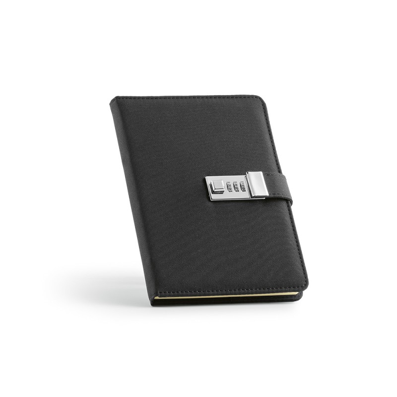Melville Notebook A5 Recycled Paper 70 gsm , ANT016-103 - Black Melville Notebook A5 Recycled Paper 70 gsm , ANT016-103 - Black