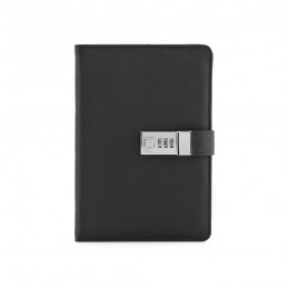 Melville Notebook A5 Recycled Paper 70 gsm , ANT016-103 - Black