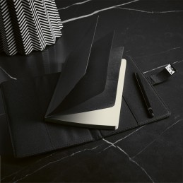 Melville Notebook A5 Recycled Paper 70 gsm , ANT016-103 - Black