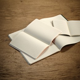 Bronte A6 Notebook Recycled Paper 70 gsm , ANT022-103 - Black