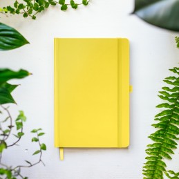 Marquez A5 Notebook Recycled Paper 70 gsm , ANT018-118 - Dark yellow