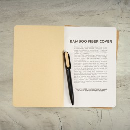 Cervantes Notebook A5 Recycled Paper 70 gsm , ANT003-111 - Light brown