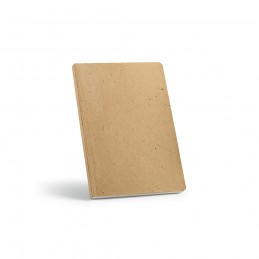 Fitzgerald Notebook A5 Recycled Paper 80 gsm , ANT024-111 - Light brown