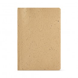 Fitzgerald Notebook A5 Recycled Paper 80 gsm , ANT024-111 - Light brown