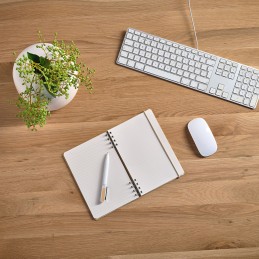 Dante Notebook A5 Recycled Paper 70 gsm , ANT010-160 - Natural