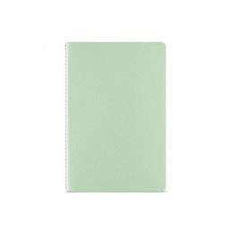 Bronte A5 Notebook Recycled Paper 70 gsm , ANT021-159 - Pastel green