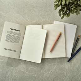 Austen Notebook A5 Recycled Paper 80 gsm , ANT001-116 - Pastel white