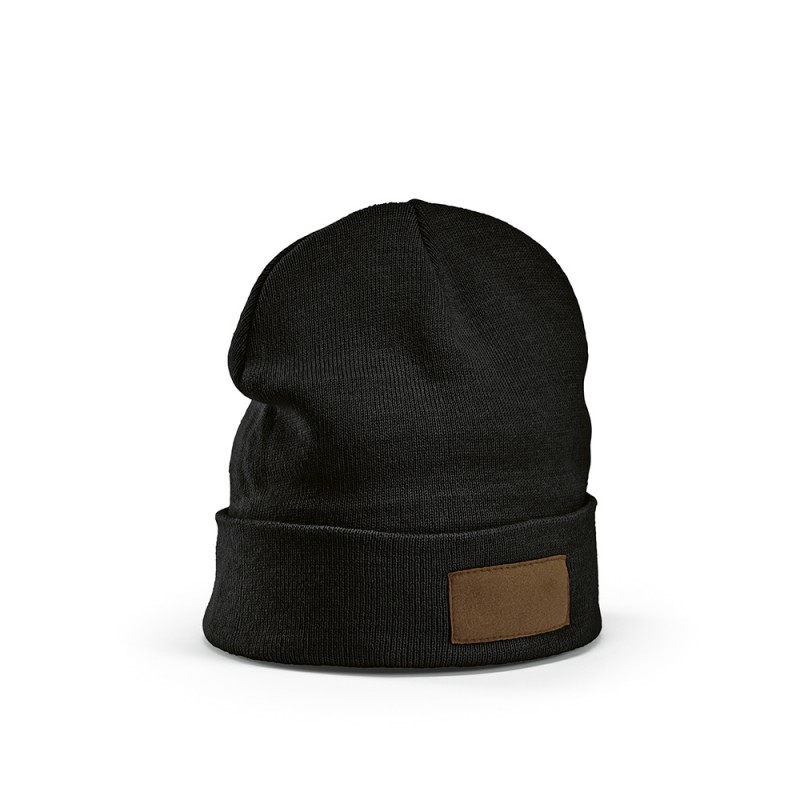 Tupac Beanie Recycled Cotton , ABN001-103 - Black Tupac Beanie Recycled Cotton , ABN001-103 - Black