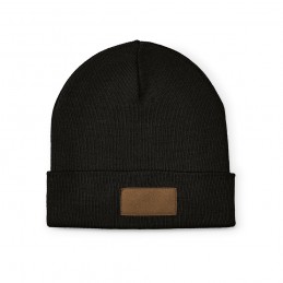 Tupac Beanie Recycled Cotton , ABN001-103 - Black
