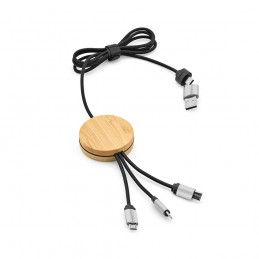 Feynman Cable rPET 3 in 1, ACB004-103 - Black