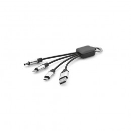 Sagan Cable rPET 4 in 1, ACB005-103 - Black