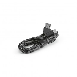 Leibniz Cable rPET 1m, ACB007-103 - Black