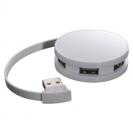 4 port USB hub - rotund - 2065906, White