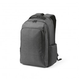 New York Laptop Backpack 20L recycled Nylon, ABK009-133 - Dark grey