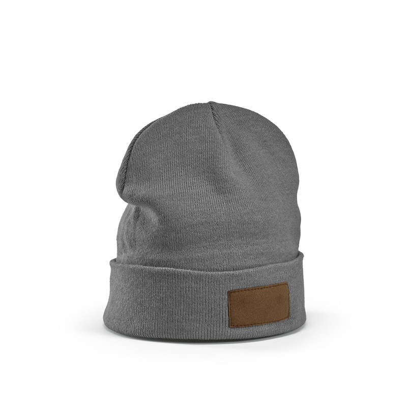 Tupac Beanie Recycled Cotton , ABN001-113 - Grey Tupac Beanie Recycled Cotton , ABN001-113 - Grey