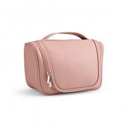 Shanghai Toiletry Bag recycled Leather, ATB002-102 - Pink