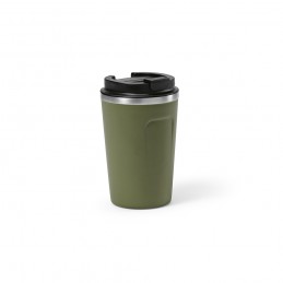 Limpopo Travel Cup Recycled Stainless Steel 490 ml , ACP008-149 - Army green