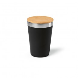 Don Travel Cup Recycled Stainless Steel 400 ml , ACP007-103 - Black