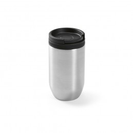 Okavongo Travel Cup Recycled Stainless Steel 430 ml , ACP010-103 - Black