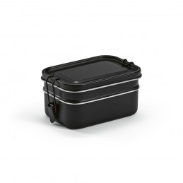 Tintoretto Lunchbox Recycled Stainless Steel 1240 ml , ALB006-103 - Black